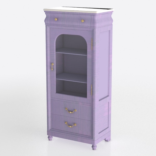 cabinet-Purple